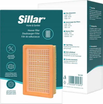 Obrázek produktu pro Sillar 1x vzduchový filtr – náhradní filtr pro Kärcher 2.863-005.0 KFI4410