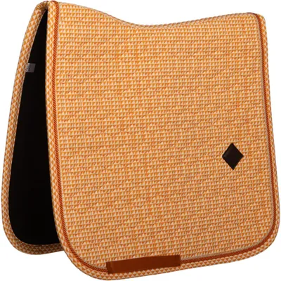 Immagine prodotto di Kentucky Horsewear Saddle Pad Velvet Dressage, colore: arancione, taglia: full