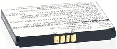 Immagine prodotto di Batteria ricaricabile per Alcatel CAB3170000C1 agli ioni di litio, 3,7 V, 900 mAh, nera.