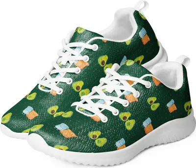 Produktbild von Mr. & Mrs. Panda Sneaker Damen Avocado Pärchen Größe 40 - Grün - Geschenk, Frauen, Turnschuh, Bunt, Geburt, Familie, Hochzeit, Avocados, Weiß