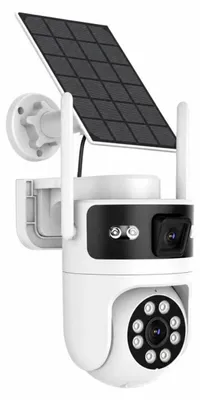 Produktbild von OXE Salamander 4G PTZ-IP-Kamera mit zwei Objektiven + vorgeladene 50-GB-SIM-Karte