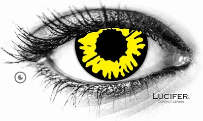 Produktbild von Lucifer® Twilight Werewolf Farbige Kontaktlinsen - 2 Stück (1 Paar), Ohne Sehstärke