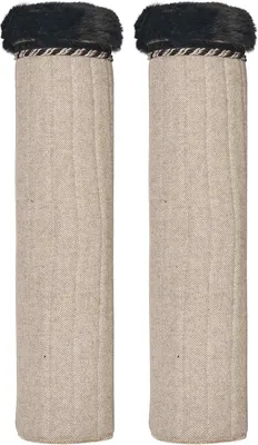 Image de HV Polo Sous-bandages Francis Beige aspect laine HW 2022, Taille:F/S