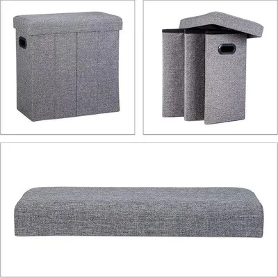 Obrázok produktu pre Lavička s úložným priestorom – doplnky do obývačky 49,5 x 46 x 25,5 cm