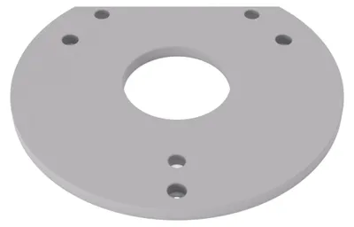 Produktbild von PRIWAS Grundplatte passend für Bosch GOF 130 | Gleitplatte passend für Bosch Oberfräsen