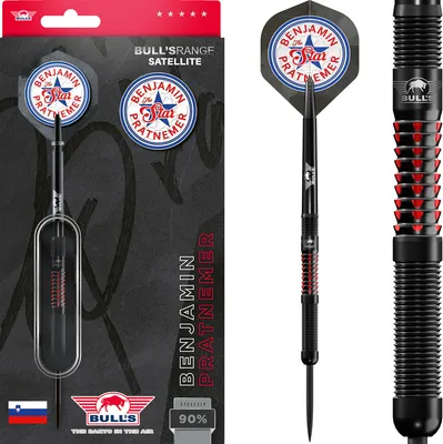 Produktbild von Bull's Benjamin Pratnemer 90% Steeldarts 20 g