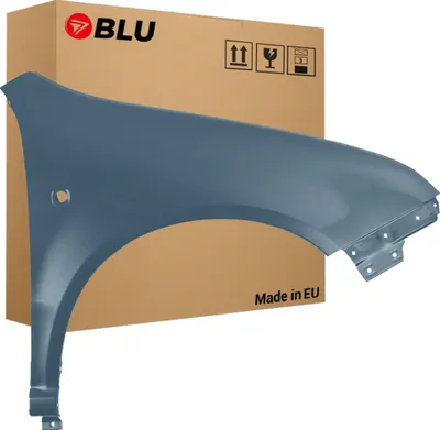 Produktbild von BLU Kotflügel Passend für Skoda Fabia I (6Y) 9901 Rechts Graphit Graphite Grey Met. | 1999-2007 | Vorderseite Vorne | Lackiert | Einbaufertig