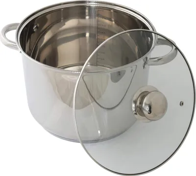 Produktbild von DESKI Großraumtopf 10 Ltr. Ø 26 cm mit Glasdeckel 613-401543