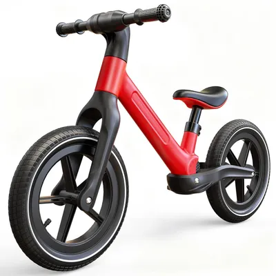 Productafbeelding van 14 Inch Balansfiets voor Kinderen van 2 tot 6 Jaar met Verstelbaar Zadel