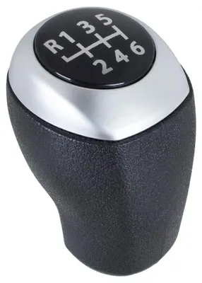 Produktbild von Hyundai i20 07-12 Schaltknauf SCHWARZ + SILBER 6-GANG