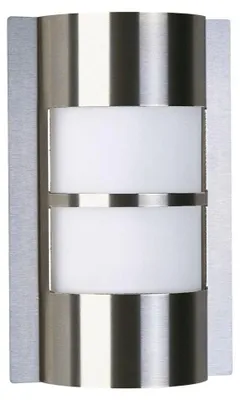 Productafbeelding van RVS buitenwandlamp Rondo 28cm