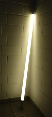 Produktbild von 5285 LED Leuchtstab VISION matt 24Watt neutral weiß 153cm weißes Kabel