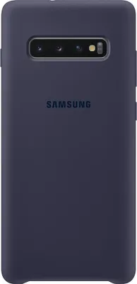 Image de Coque pour Samsung Galaxy S10 + Silicone Ultra Fine Bleu Marine Samsung