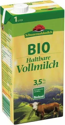 Produktbild von Schwarzwaldmilch - H-Vollmilch 3,5%, 12 x 1 Liter