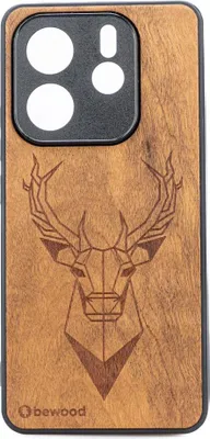 Produktbild von Bewood Holzhülle für Xiaomi Redmi Note 14 5G IMBUIA DEER