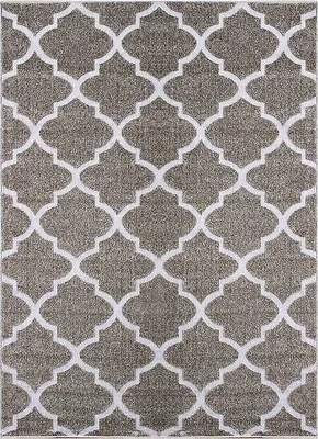 Zdjęcie produktu dla 80x150 cm Kawałek dywanu Lagos 1052 beżowy (brązowy, brązowy)