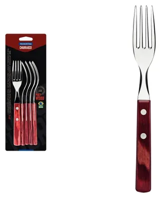 Produktbild von Tramontina Churrasco 21198/716 Steakgabeln (6er Blister)