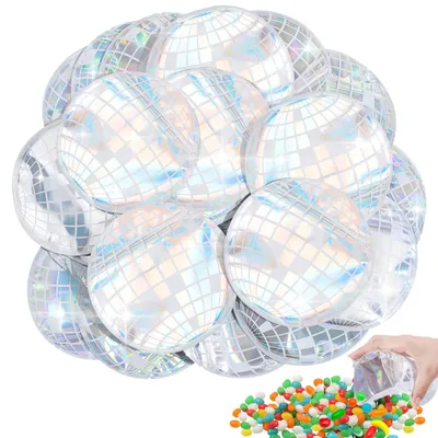 Obrázok produktu pre Sada 50 holografických tašiek s motívom diskovej gule