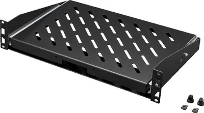 Zdjęcie produktu dla Rittal DK 5501.635, Półka do stojaka, Stal, Czarny, 1 szt.