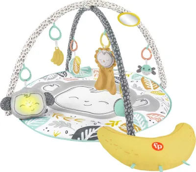 Zdjęcie produktu dla Fisher-Price koc do zabawy z małpką i poduszką do zabawy w banana