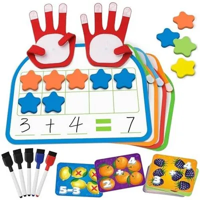 Zdjęcie produktu dla Zabawka matematyczna montessori do nauki liczenia dla dzieci bloki
