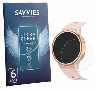 Produktbild von 6x Für Sanorum G53 1.27" Schutzfolie Savvies Displayschutz Display Schutz Folie Klar Transparent