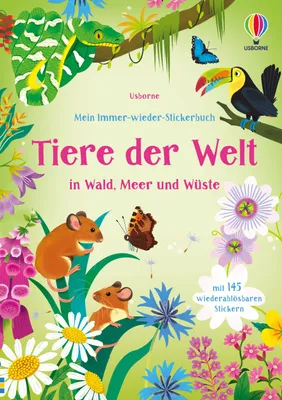 Produktbild von Mein Immer-wieder-Stickerbuch: Tiere der Welt