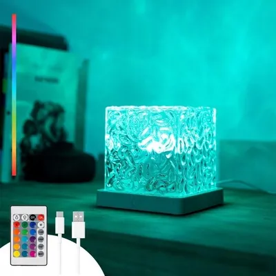 Produktbild von LED Sternenprojektor Nachtlicht USB mit Fernbedienung 16 Farben