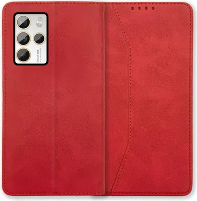 Produktbild von Bookstyle 'Premium' Schutzhülle Klapphülle Schutztasche Etui Cover für HTC U23 Pro - Rot