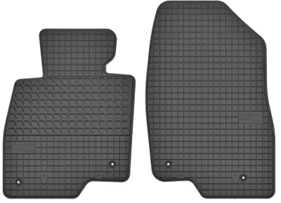 Zdjęcie produktu dla Dywaniki gumowe przednie do Mazda 6 GJ / 3 III 2012-2024 / 2013-2018 (sedan/kombi/hatchback) – 2 szt., czarne, dopasowane