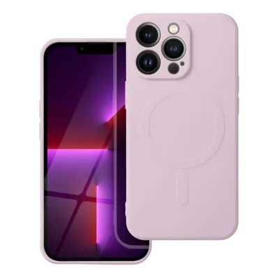 Produktbild von Case passend für iPhone 13 PRO Silicone Mag Cover kompatibel mit MagSafe pink