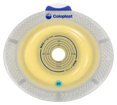Imagen del producto de SenSura Basic, sistema de fijación para cinturón, talla 60, para ostomías de 10-55 mm, caja de 5 unidades