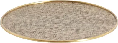 Produktbild von Light & Living - Schale Manarola - Bronze - Ø51x1cm