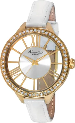 Produktbild von Kenneth Cole New York Damen-Armbanduhr Analog Leder 10014882 / KC2865
