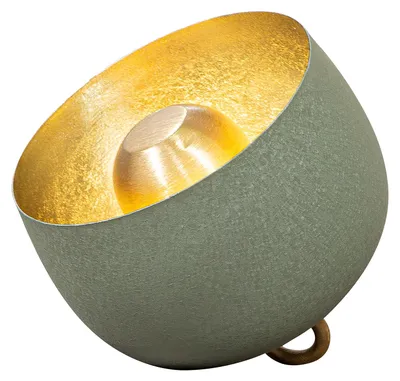 Produktbild von Gilde Bodenleuchte, "Verda", Metall, grün, VE 1, H. 25 cm, D. 25.5 cm 59190 4063387591901