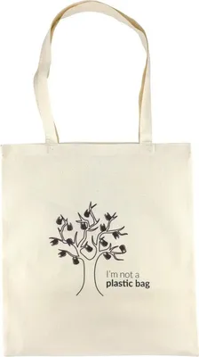 Produktbild von LEVIATAN Schwere Baumwolltasche Jutebeutel mit Zwei Langen Henkeln 38x42cm 144g/m2 Einkaufstasche Tragetasche Natur Verpackung 10 Stück