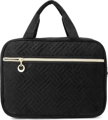 Produktbild von Kulturtasche Damen wasserdicht mit Faltbarer Waschtasche & 360° Haken