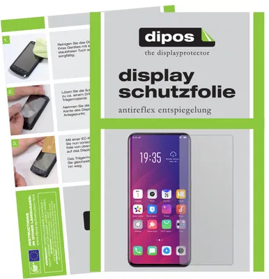 Produktbild von 6x Schutzfolie für Oppo Find X matt Displayschutzfolie Folie Display Schutz