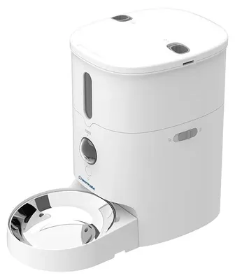 Immagine prodotto di Distributore automatico di mangime per animali, funzione timer, controllo tramite app, bianco