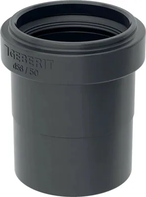 Produktbild von Geberit GE Silent-db20, Anschlusssteckmuffe, reduziert, D 56/50 mm, 1 Stk.
