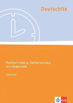 Produktbild von Deutschfix. Arbeitsheft