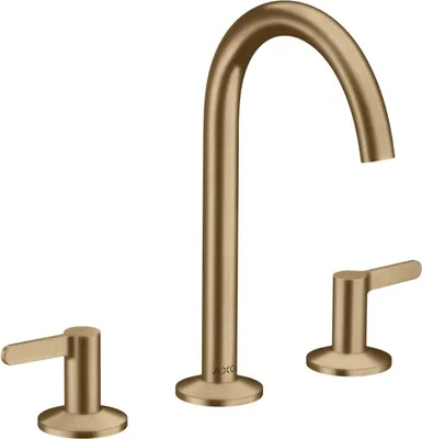 Zdjęcie produktu dla hansgrohe AXOR One 3-otworowa bateria umywalkowa 170 z wyciąganą wylewką, występ 140 mm, 48050140