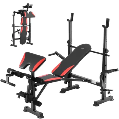Immagine prodotto di Panca per pesi - Panca per esercizi - Panca fitness - Panca da allenamento - Panca regolabile - Panca pieghevole