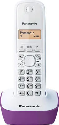 Produktbild von Panasonic KX-TG1611 Schnurlostelefon, Rufnummernanzeige, 15h Sprechzeit, DECT