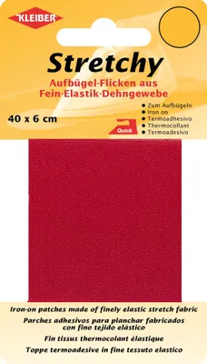 Immagine prodotto di KLEIBER 30010 KLEIBER Toppe elastiche da appendere, 400 x 60 mm, rosso