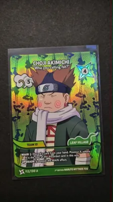 Produktbild von Naruto Mythos TCG – Choji Akimichi "Who are you calling fat?"