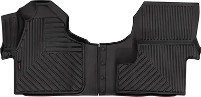 Image de Tapis auto caoutchouc 3D Wielganizator pour Volklswagen Crafter utilitaire (2006-2019) – noir, bord haut, kit 2 pièces