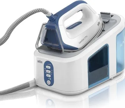 Produktbild von Dampfbügelstation, Braun CareStyle 3 IS3157BL, 6,8 Bar, iCare Technologie, Eco Modus, Selbstreinigungssystem