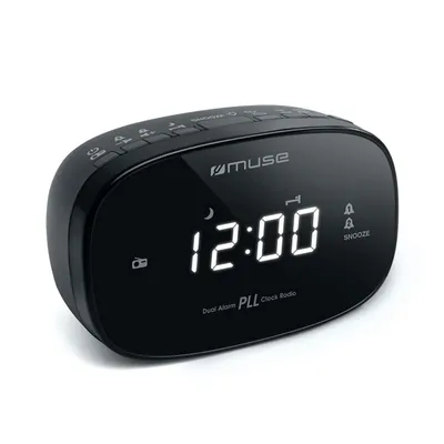 Image de Muse M-155CR Réveil Réveil numérique noir