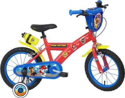 Produktbild von Paramount Paw Patrol 14´´ Fahrrad Rot,Blau Junge Rot,Blau One Size